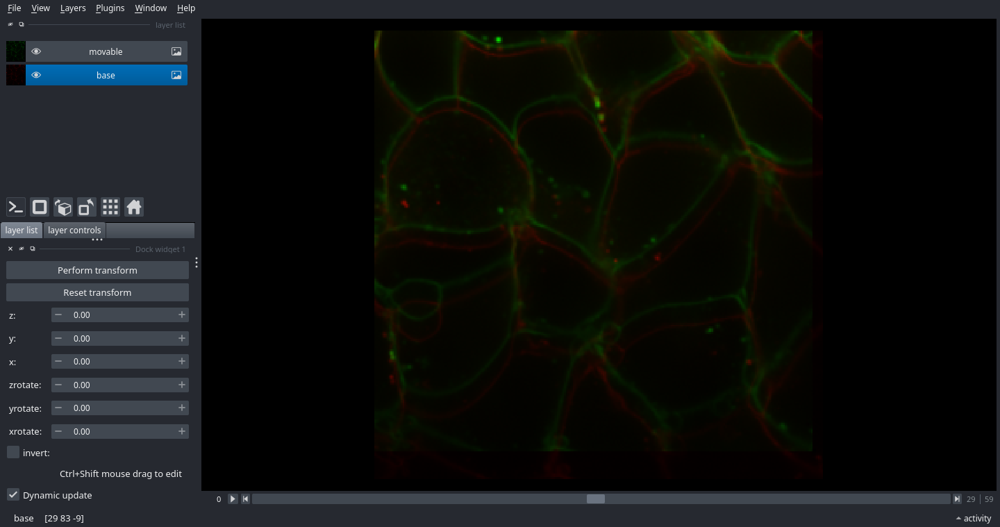 alignment_gui() parametric GUI
